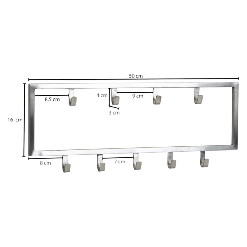 MID.YOU Hakenleiste Design silber Best