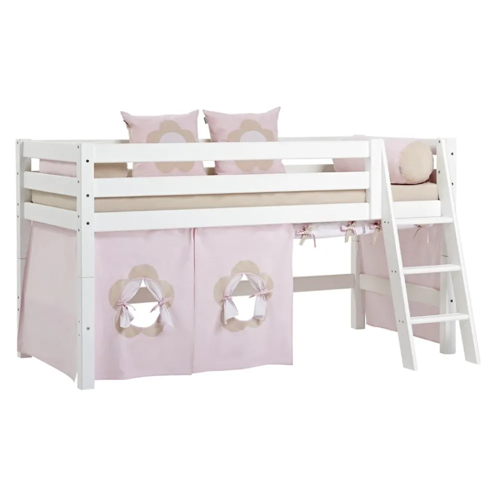 Hoppekids Halbhochbett Einlegerahmen HS-Luxury weiss Clearance