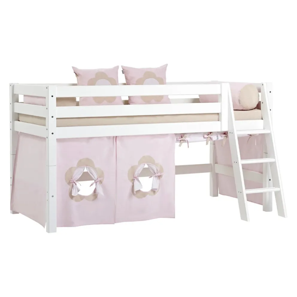 Hoppekids Halbhochbett Lattenrost HS-Luxury weiss Sale