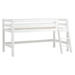 Hoppekids Halbhochbett Lattenrost HS-Luxury weiss Sale