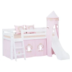 Hoppekids Halbhochbett Lattenrost HS-Luxury weiss Online