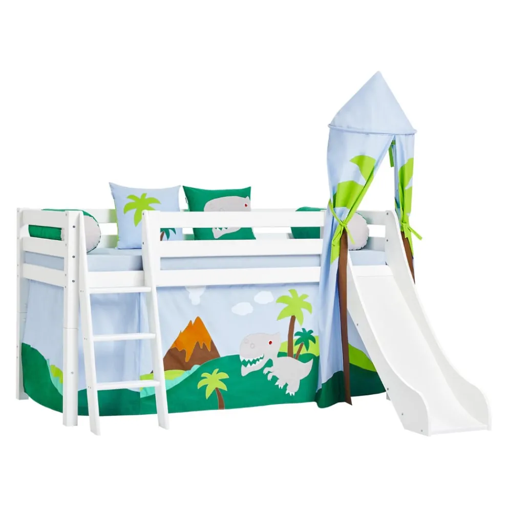 Hoppekids Halbhochbett Lattenrost HS-Luxury weiss Online