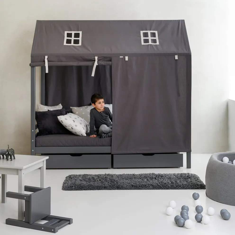 Hoppekids Hausbett HS-Dream dunkelgrau Sale