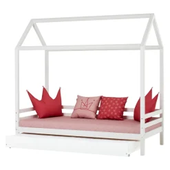 Hoppekids Hausbett HS-Dream weiss New
