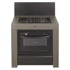 ENO Planchas Herd-/Ofenmodul Eno grau, schwarz Hot