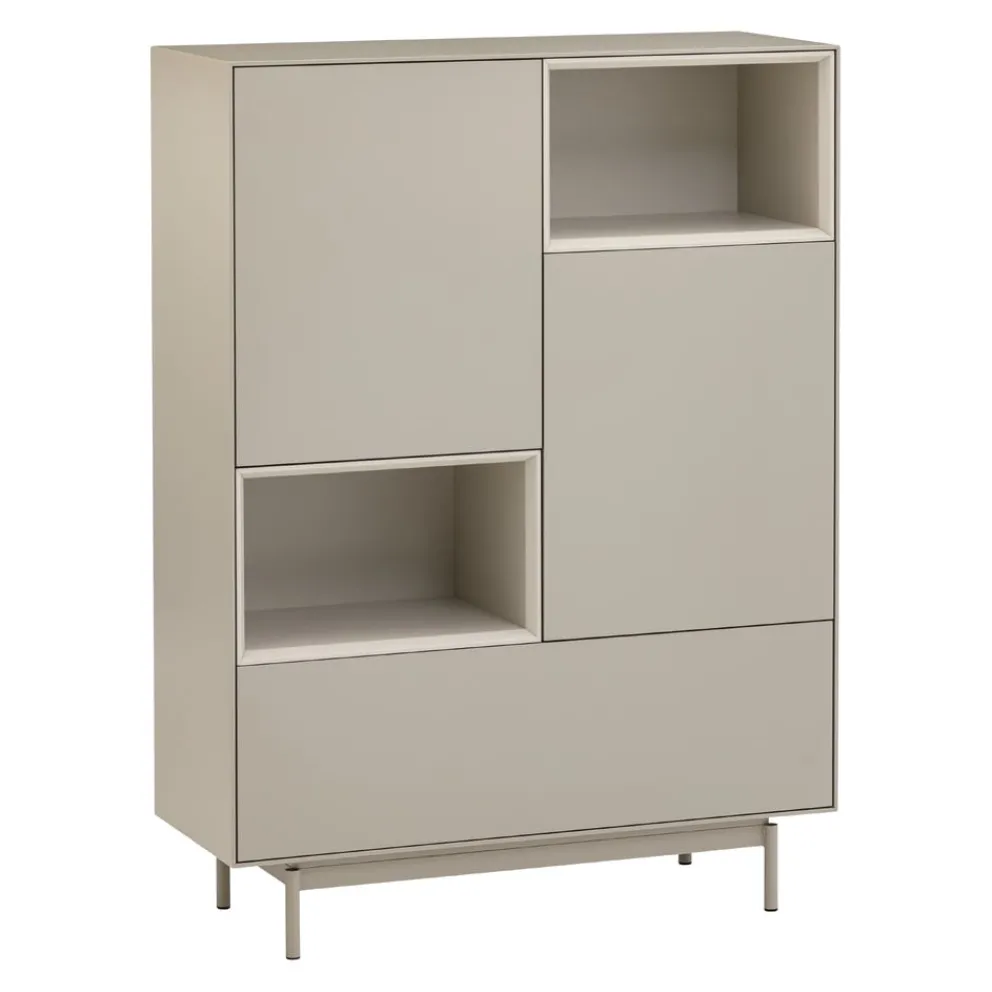 atelier pfister Highboard Amden Greige, Hellgreige, anthrazit Discount