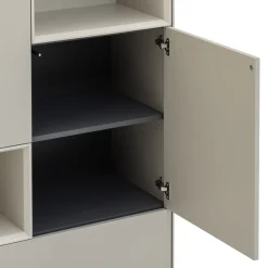 atelier pfister Highboard Amden Greige, Hellgreige, anthrazit Discount