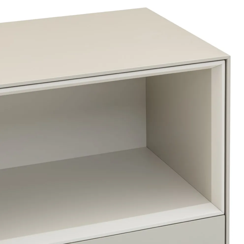 atelier pfister Highboard Amden Greige, Hellgreige, anthrazit Discount