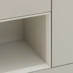 atelier pfister Highboard Amden Greige, Hellgreige, anthrazit Discount