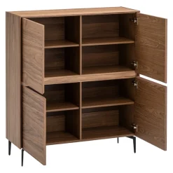 Johann Jakob Highboard Anity nussbaumfarbig New
