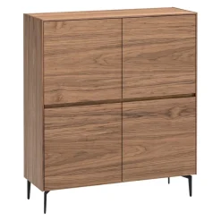 Johann Jakob Highboard Anity nussbaumfarbig New