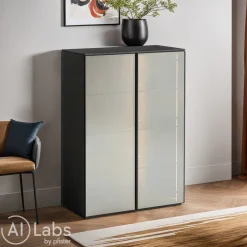 Ambiente Highboard Arlo schwarz Discount