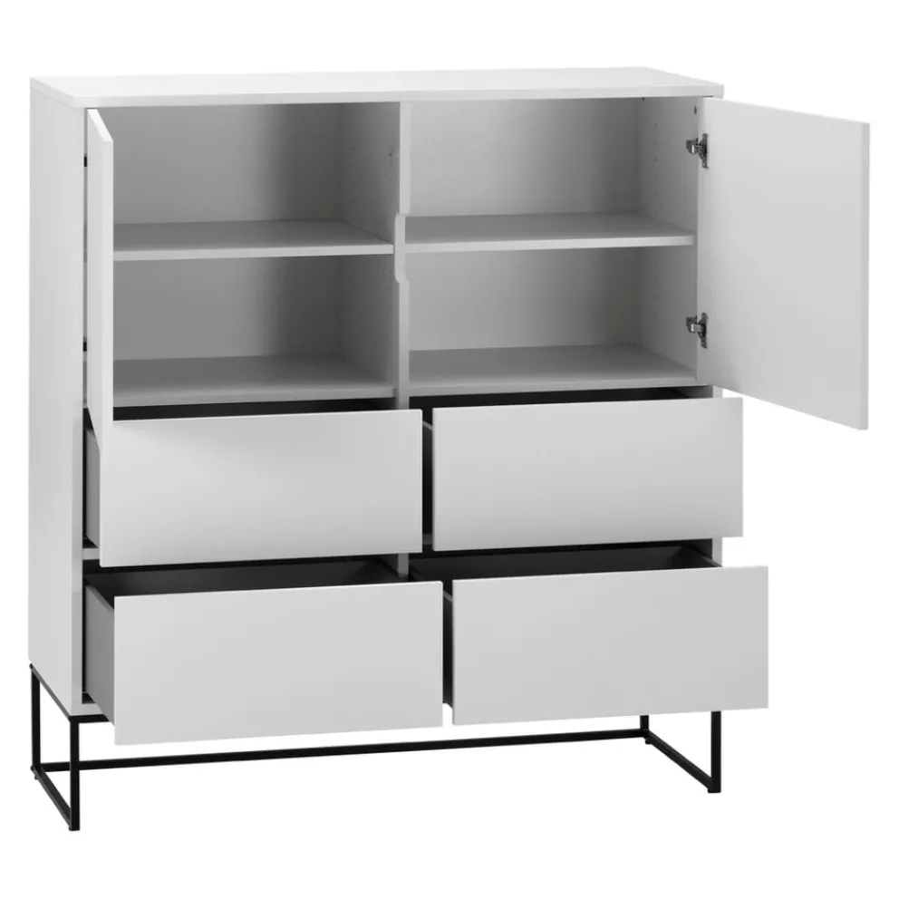 BYYU Highboard Clipp 072 cotton white Online