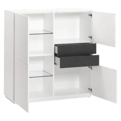 seetalswiss Highboard Combina LM01 schneeweiss Sale