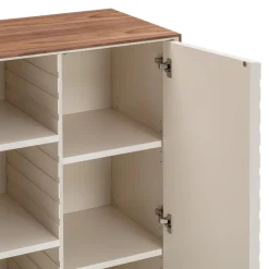 Edition Highboard Eros nussbaumfarbig Discount