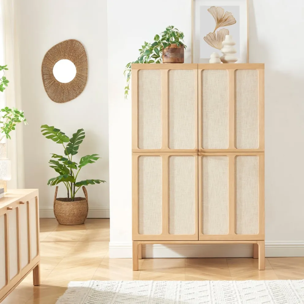 edy&liv Highboard FEREN naturel Clearance