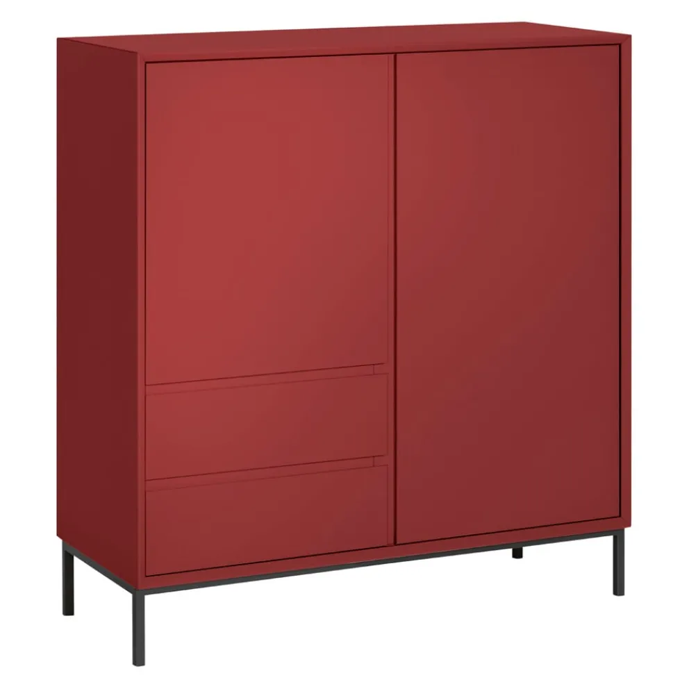 Edition Highboard Frame karmesinrot Clearance