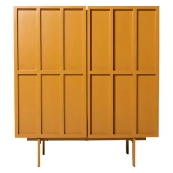 HKliving Highboard Ginger orangebraun Clearance
