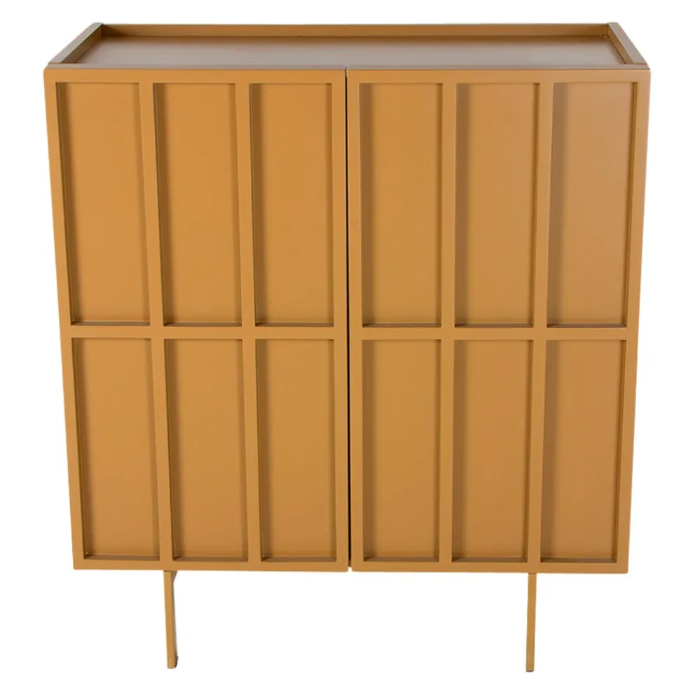 HKliving Highboard Ginger orangebraun Clearance