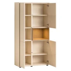 Invivus Highboard Imagine Crema, cognac Discount