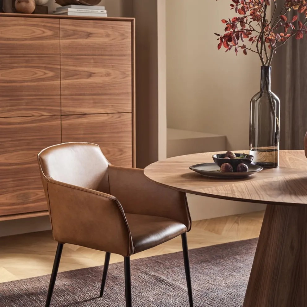 Johann Jakob Highboard Karen nussbaumfarbig Online