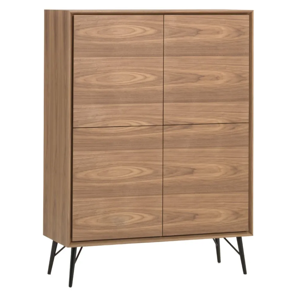 Johann Jakob Highboard Karen nussbaumfarbig Online