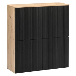 BYYU Highboard Kleo eichefarbig, schwarz Best