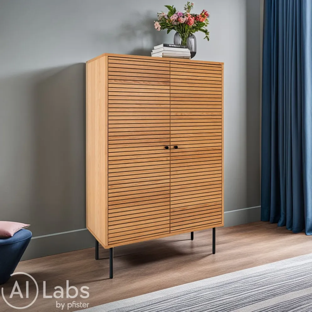 Johann Jakob Highboard Kyoto eichefarbig Outlet