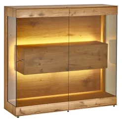 VALNATURA Highboard Lago eichefarbig Hot