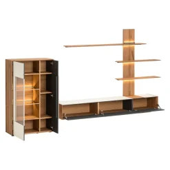 VALNATURA Highboard Lago eichefarbig, weiss Sale