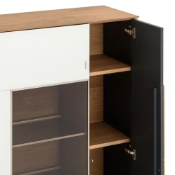 VALNATURA Highboard Lago eichefarbig, weiss Sale