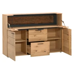 VALNATURA Highboard Lavia eiche Outlet