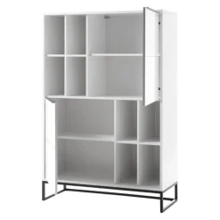 Xora Highboard Lille schwarz, weiss Clearance