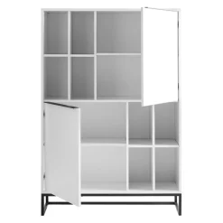 Xora Highboard Lille schwarz, weiss Clearance