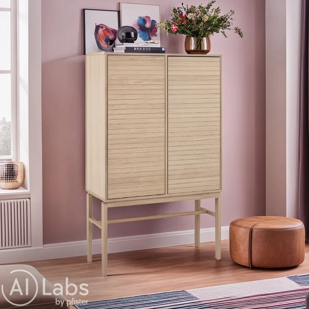 MID.YOU Highboard Linley weiss Clearance