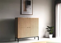 edy&liv Highboard Liva eiche Best