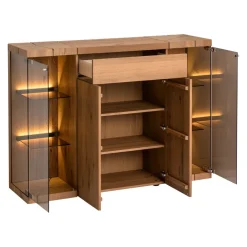 VALNATURA Highboard Lovis eichefarbig Outlet