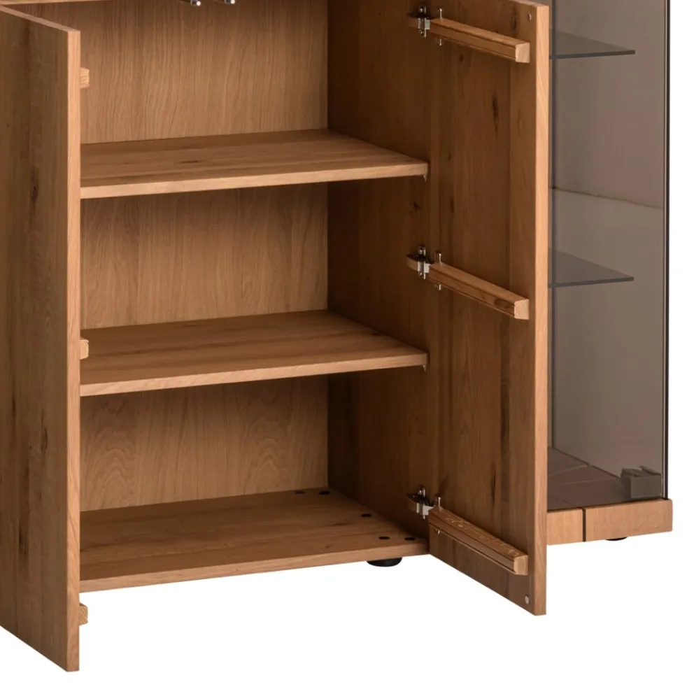VALNATURA Highboard Lovis eichefarbig Outlet