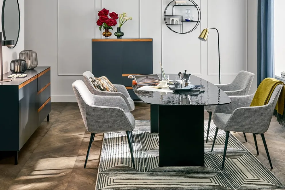 Johann Jakob Highboard Magic dunkelgrau Online