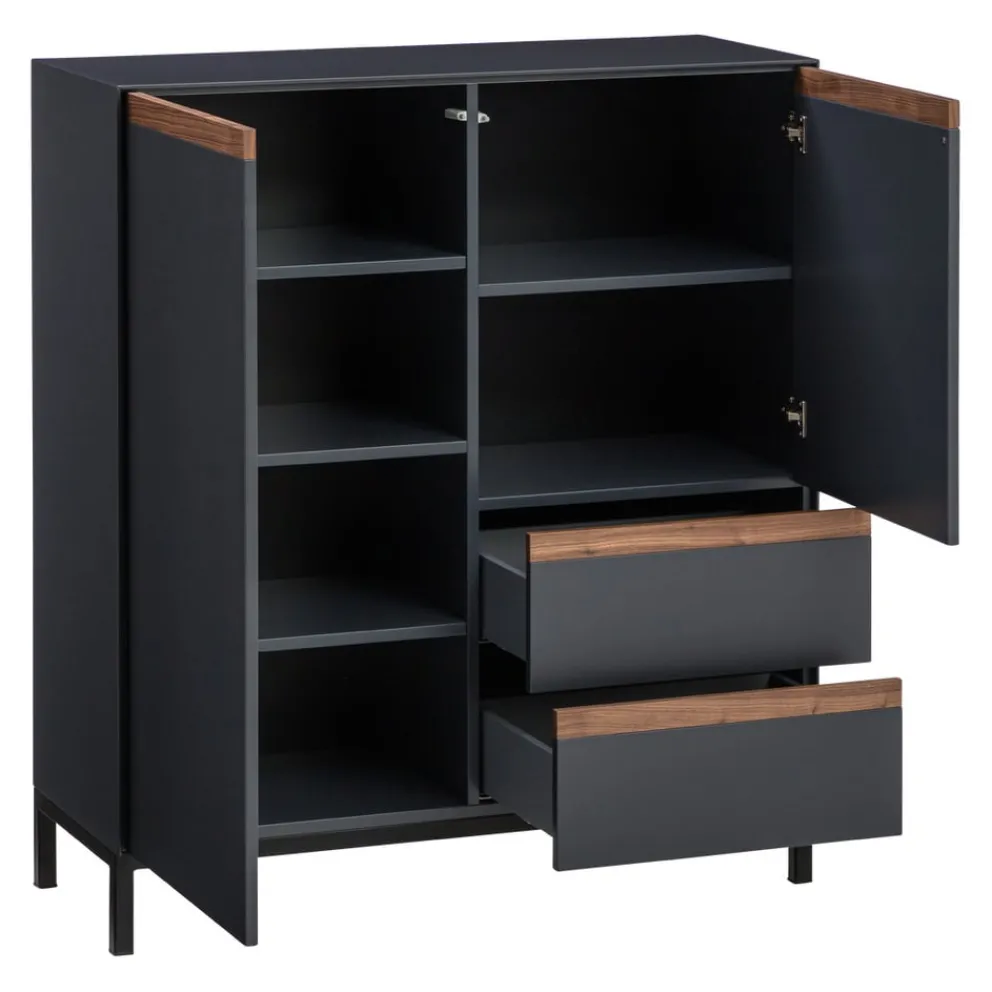 Johann Jakob Highboard Magic dunkelgrau Online