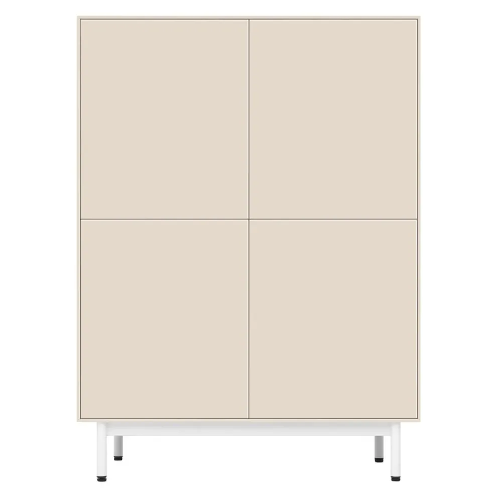 Edition Highboard Malik sandgelb Outlet