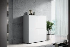 Edition Highboard Malik weiss Hot