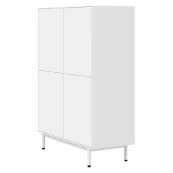 Edition Highboard Malik weiss Hot