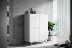 Edition Highboard Malik weiss Hot