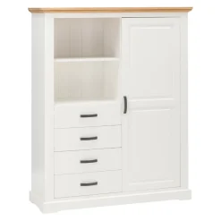 VALDERA Highboard Malmö weiss Discount