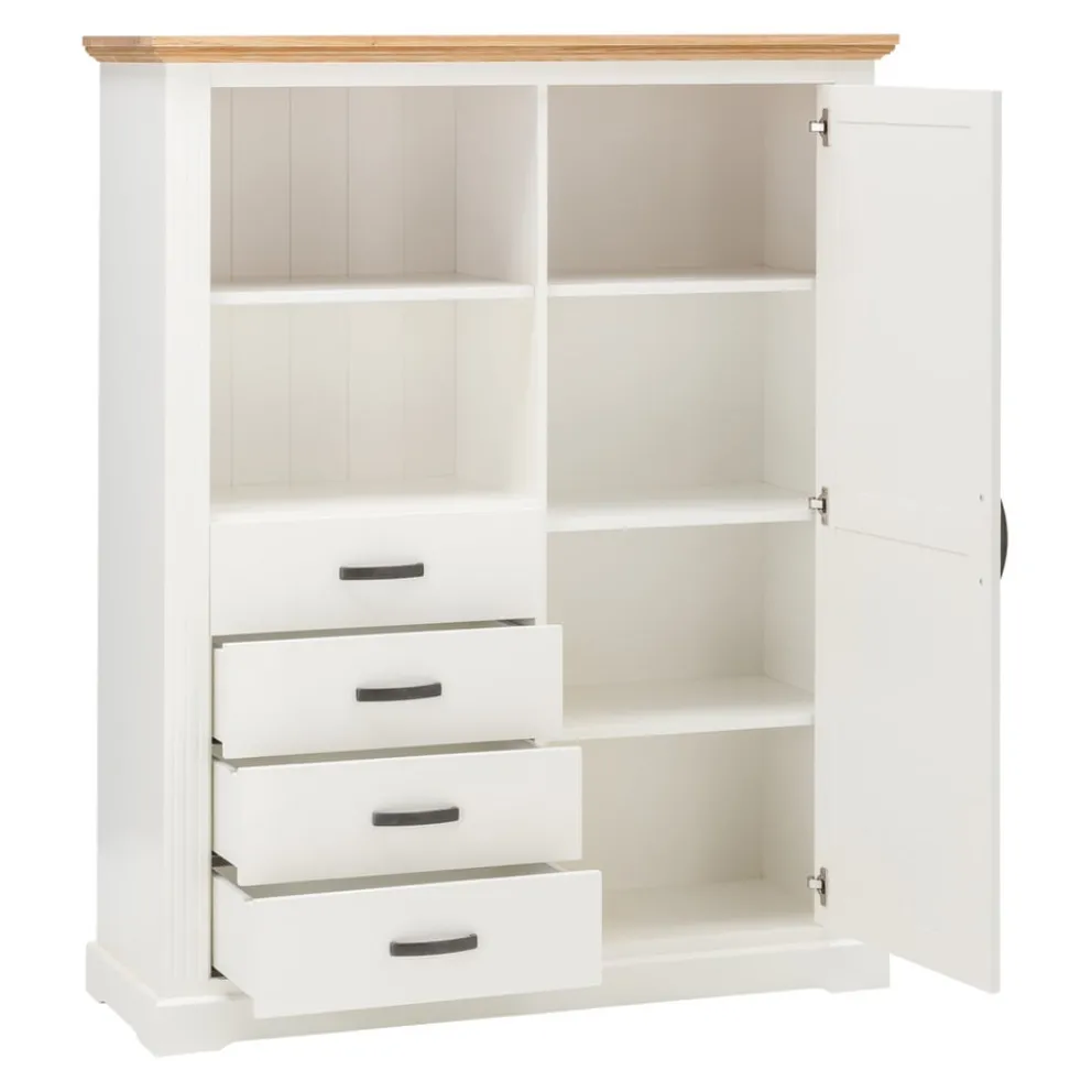 VALDERA Highboard Malmö weiss Discount