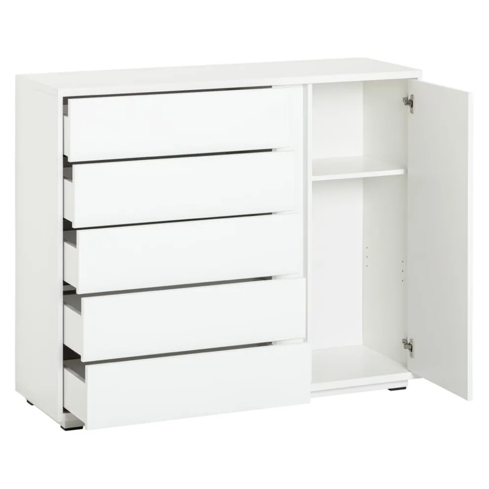 BYYU Highboard Manchester weiss New