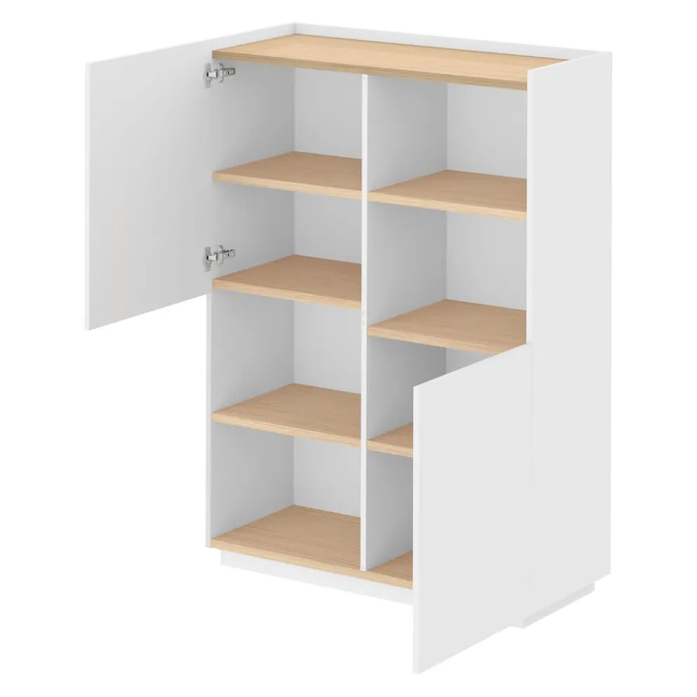 Temahome Highboard Nina eichefarbig, weiss Online