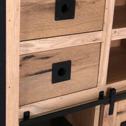 Ambia Home Highboard Oak Island eichefarbig Online