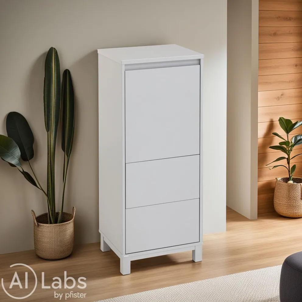 PAIDI Highboard Olli kieselgrau New
